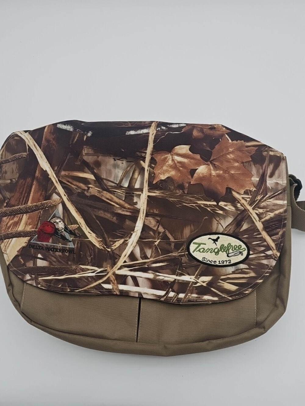 Delta Waterfowl Tanglefree Realtree Max-4 Deluxe Cooler Bag Camouflage Lunch NWT